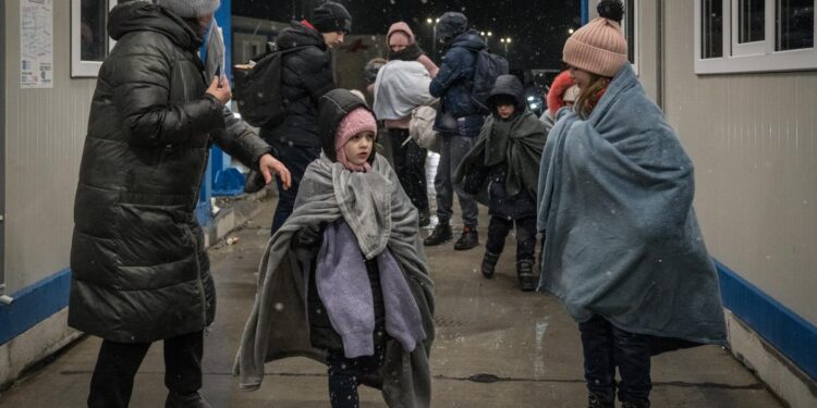 Niños ucranianos. Foto UNICEF