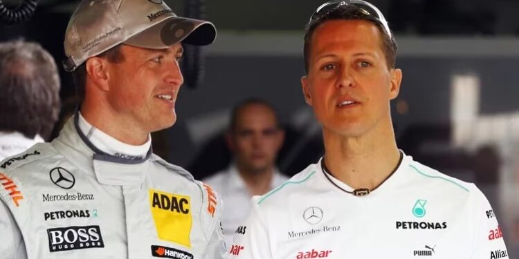 Ralf Schumacher habló de la relación con la familia de su hermano (Getty)