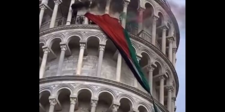 Torre Pisa. Foto captura de video.