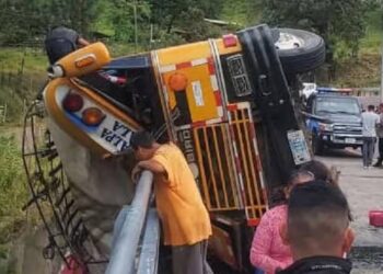 Accidente autobús Nicaragua. Foto agencias.
