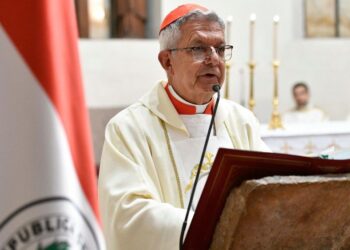 El cardenal de Paraguay, Adalberto Martínez