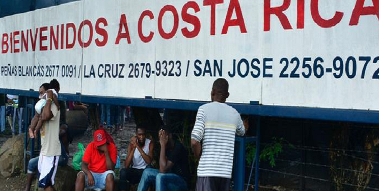 Migrantes en Costa Rica.