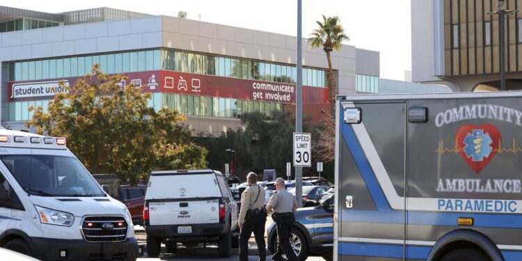 Tres muertos y un herido crítico en un tiroteo en la Universidad de Nevada, Las Vegas