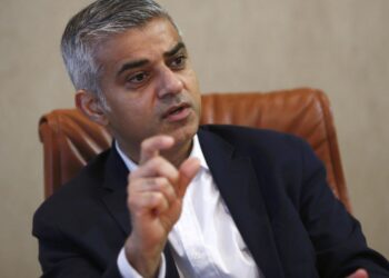 El alcalde de Londres, el laborista Sadiq Khan.