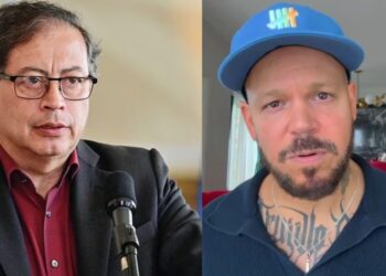 El presidente Gustavo Petro extendió la invitación a Residente y a todos los artistas que rechacen "el genocidio" contra Palestina". | Foto: Foto 1: Presidencia / Foto 2: Instagram @residente