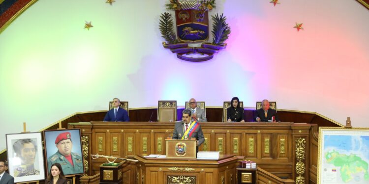 Maduro en la Asamblea Nacional