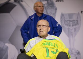 Inauguración de la estatua de cera de Zagallo en el Museo de la Selección Brasileña
Créditos: Lucas Figueiredo/CBF