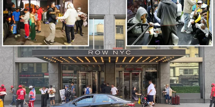 The four-star Row NYC hotel