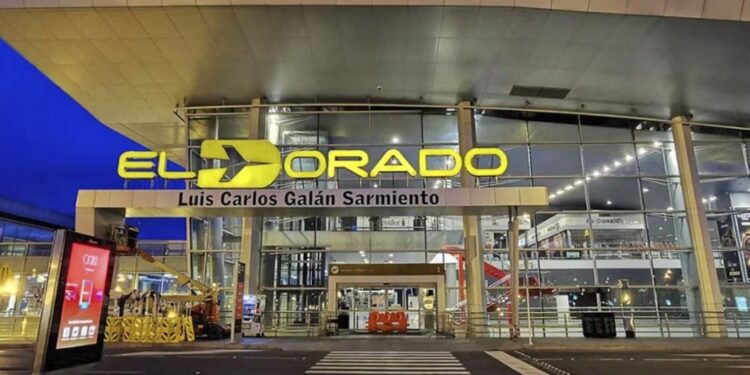 El caso se conoció por medio de un video en las redes sociales. | Foto: Aeropuerto El Dorado