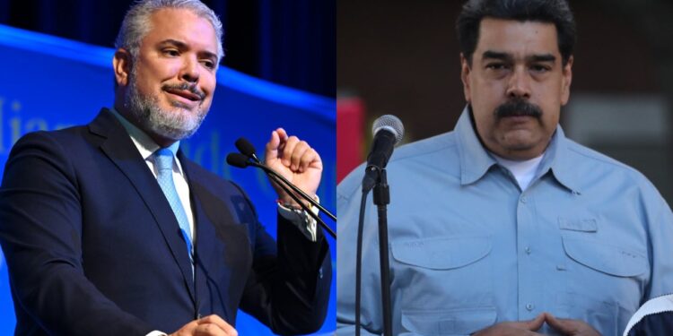 Iván Duque. Nicolás Maduro.