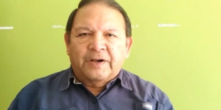 Andrés Velásquez. Foto captura de video.