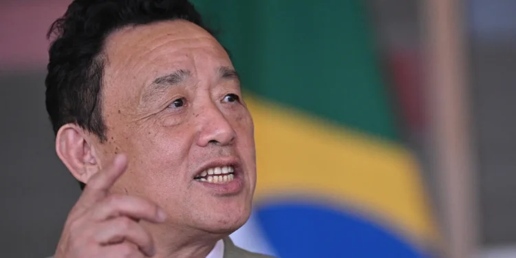 El director general de la Organización de las Naciones Unidas para la Agricultura y la Alimentación (FAO), Qu Dongyu,