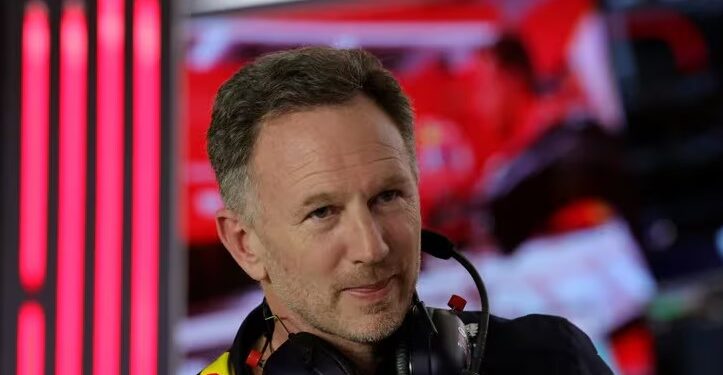 Formula One F1 - Saudi Arabian Grand Prix - Jeddah Corniche Circuit, Jeddah, Saudi Arabia - March 8, 2024 Red Bull team principal Christian Horner during qualifying Pool via REUTERSGiuseppe Cacace.