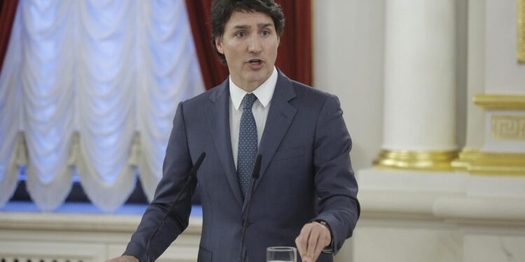 El primer ministro de Canadá, Justin Trudeau, en una fotografía de archivo. EFE/EPA/SERGEY DOLZHENKO