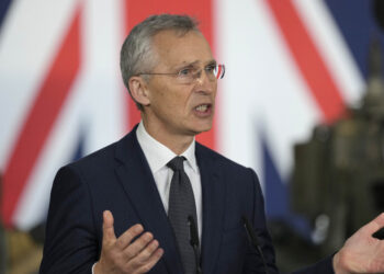 El secretario general de la OTAN, Jens Stoltenberg,