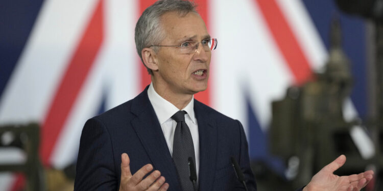 El secretario general de la OTAN, Jens Stoltenberg,