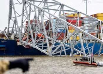 Puente en Baltimore. EEUU. Foto agencias.