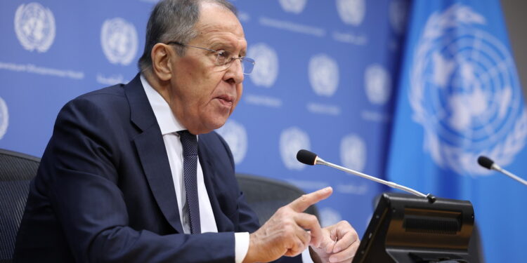 El ministro ruso de Exteriores, Serguéi Lavrov