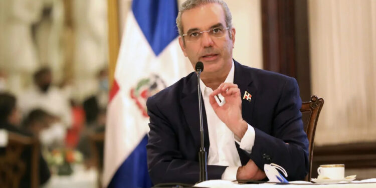 El presidente dominicano, Luis Abinader.