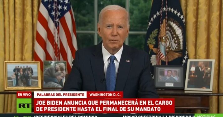 Joe Biden. Foto captura de video.