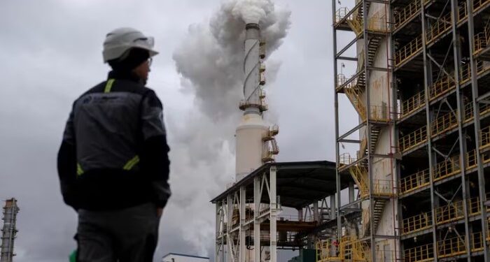 Una refinería en Kazajstán (REUTERSTurar KazangapovFile Photo)