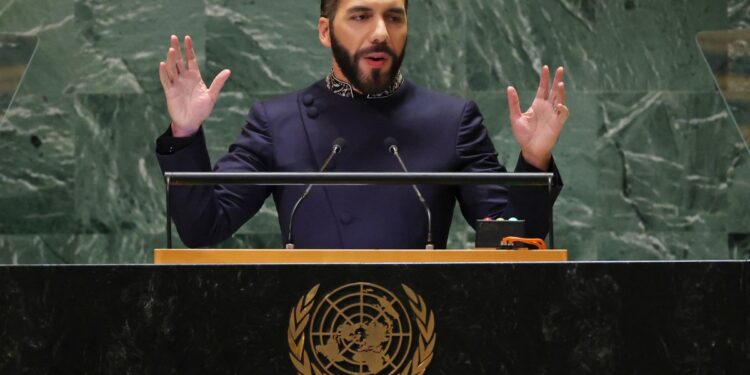 El Salvador's President Nayib Bukele / AFP