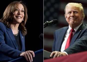 Kamala Harris y Donald Trump.