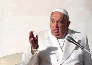 Pope Francis leads the weekly general audience in Saint PeterÕs Square, Vatican City, 04 December 2024.     ANSA/ETTORE FERRARI