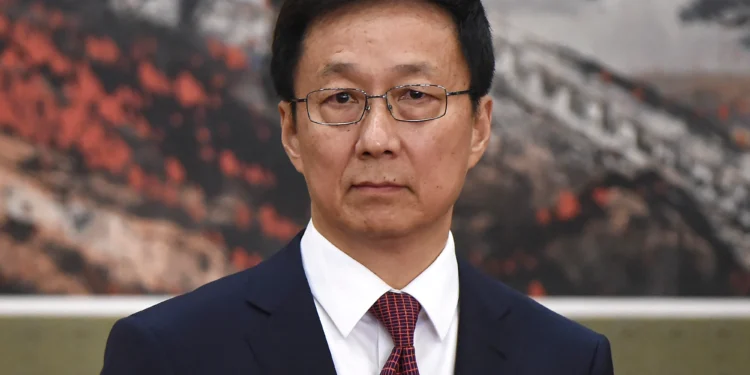 El vicepresidente de China, Han Zheng.