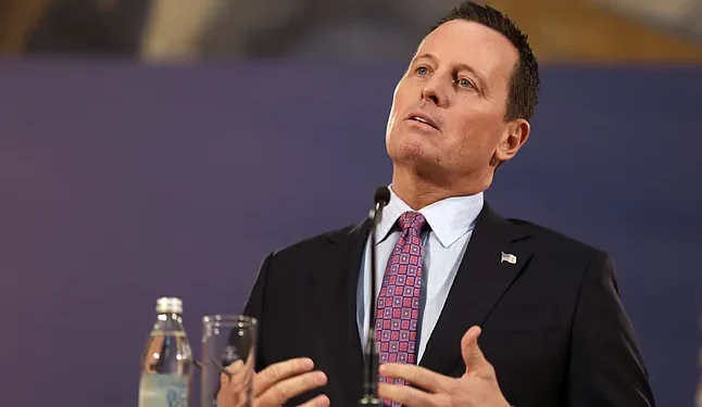 Richard Grenell, enviado de Washington para misiones especiales, en una conferencia en 2020. EFE